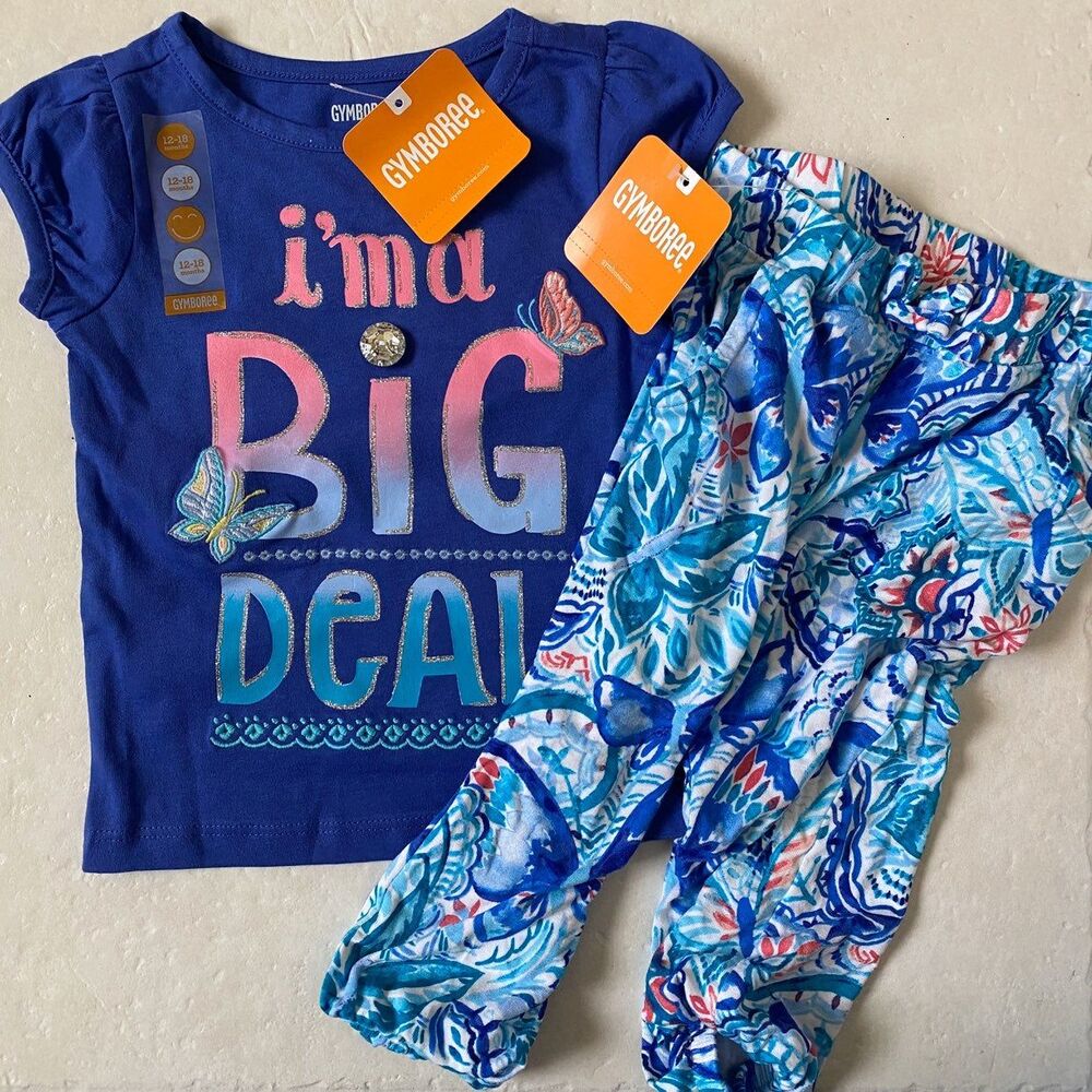 I'm A Big Deal Outfit Gymboree 12-18 NEW